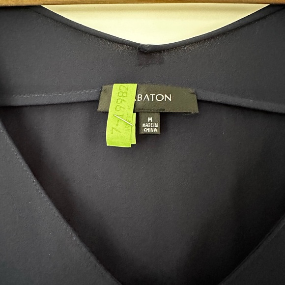 Aritzia Babaton navy shift overlay dress - Picture 7 of 7